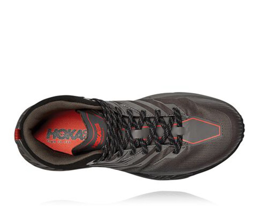 Hoka One One Speedgoat Mid Gore-Tex 2 Trailskor Herr - Svarta - HOYBG-2978